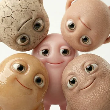 Los personajes de Cuerpo Curioso